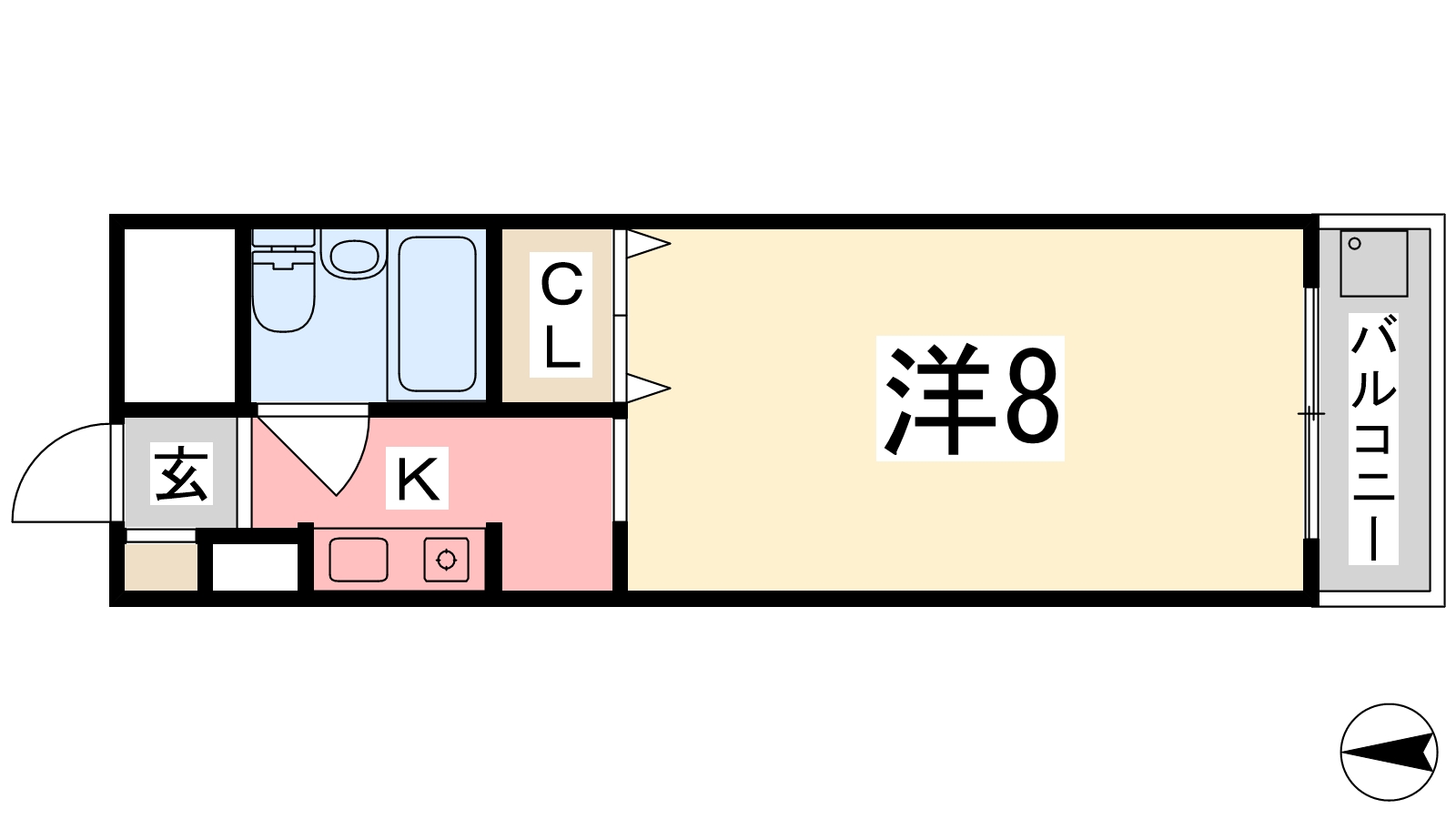 ロッキーコート太子の間取り