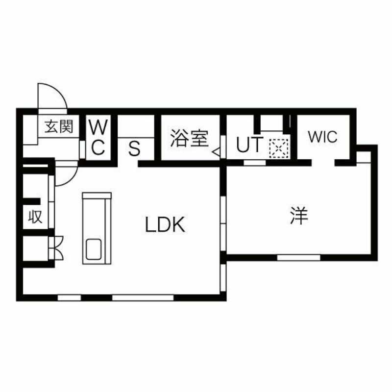 R-fino札幌桑園の間取り