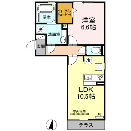 リュミエール・ソレールの間取り