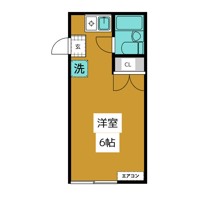 メゾンプルニエの間取り