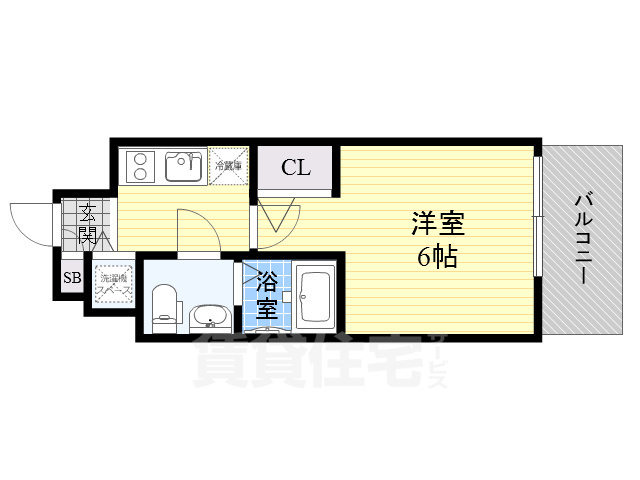 エスリード京橋桜ノ宮公園の間取り