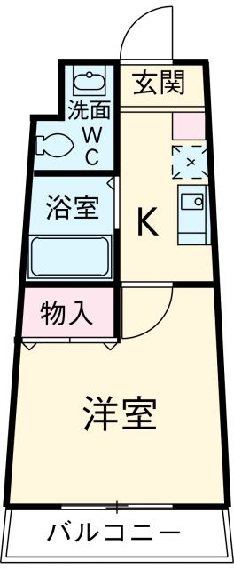 セラヴィ坂崎の間取り