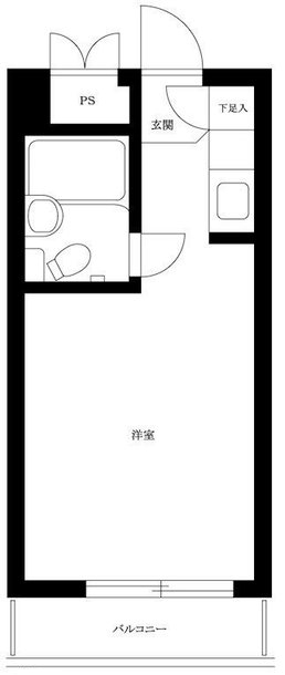 シティコア上野毛の間取り