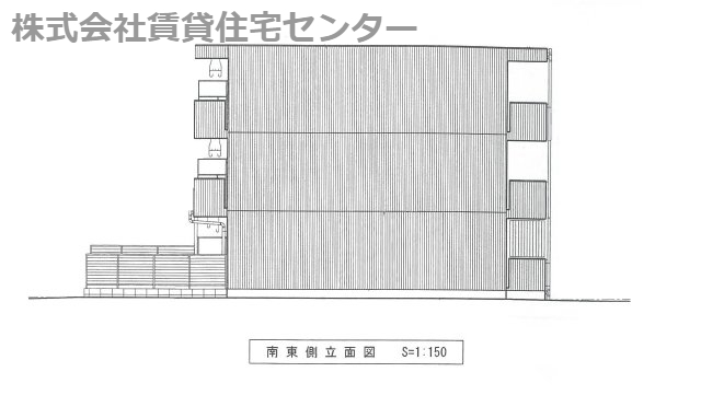 【LUCRASの建物外観】