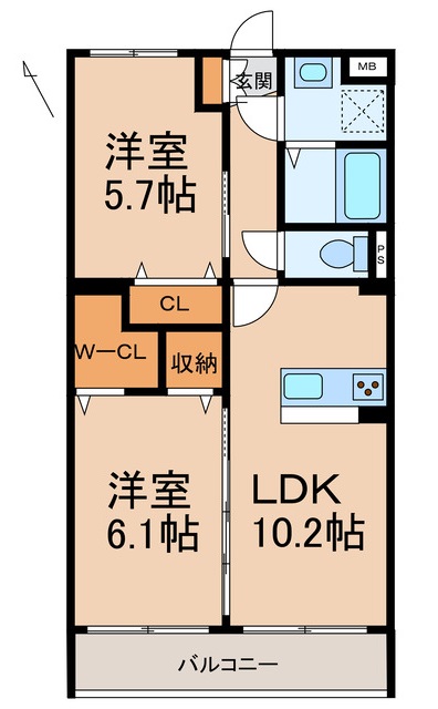 LUCRASの間取り