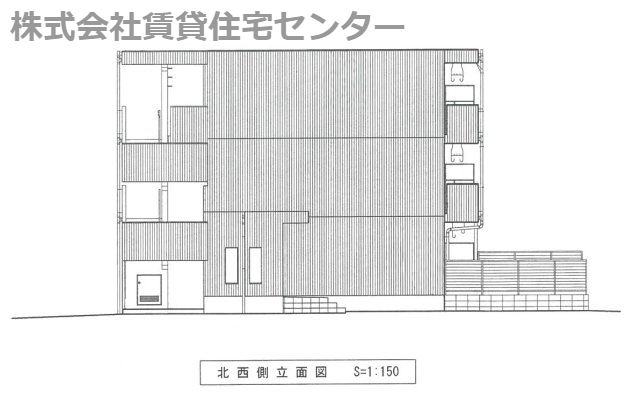 【LUCRASの建物外観】