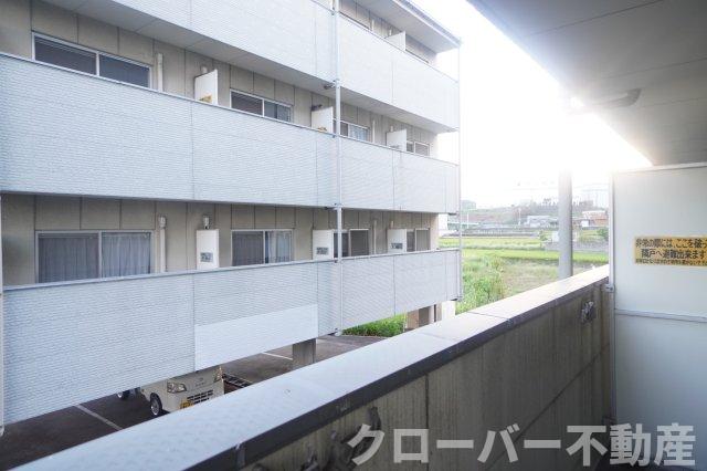 【善通寺市吉原町のマンションの眺望】