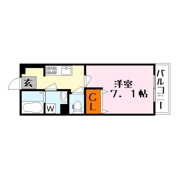 DESIGN SQUARE ANの間取り