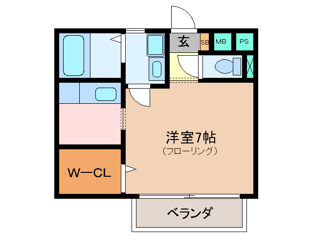 エスポワールの間取り