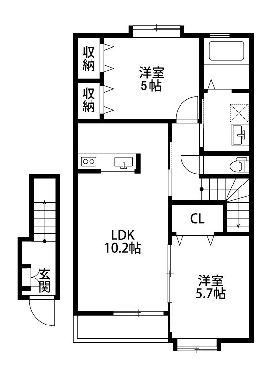 ファインシティＡ棟の間取り