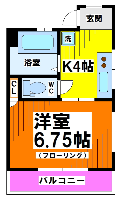 杉並区高井戸東のマンションの間取り