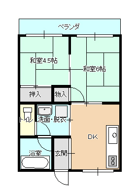 ２ｉｎｇの間取り