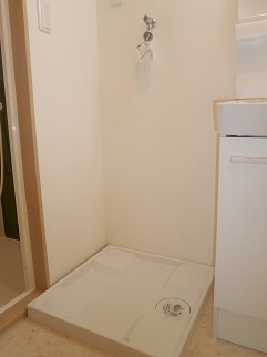 その他設備　洗濯機置き