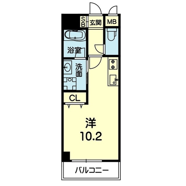 mon reve九学通りの間取り