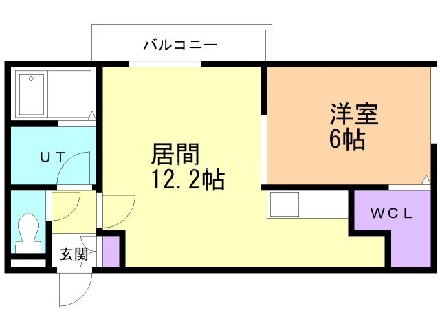 札幌市東区本町二条のマンションの間取り