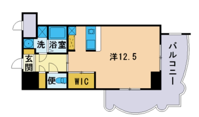 【ロイヤル博多駅前の間取り】