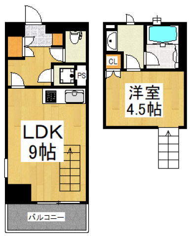 プライムアーバン久米川の間取り