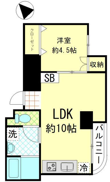 茅ヶ崎アメニティの間取り