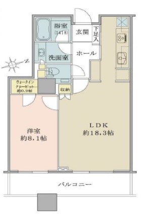 白金タワーの間取り