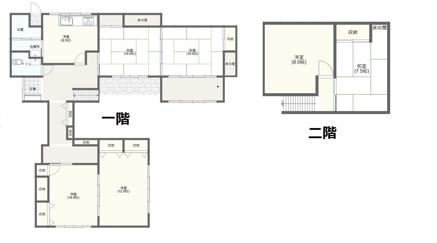 【セブンハウスの間取り】