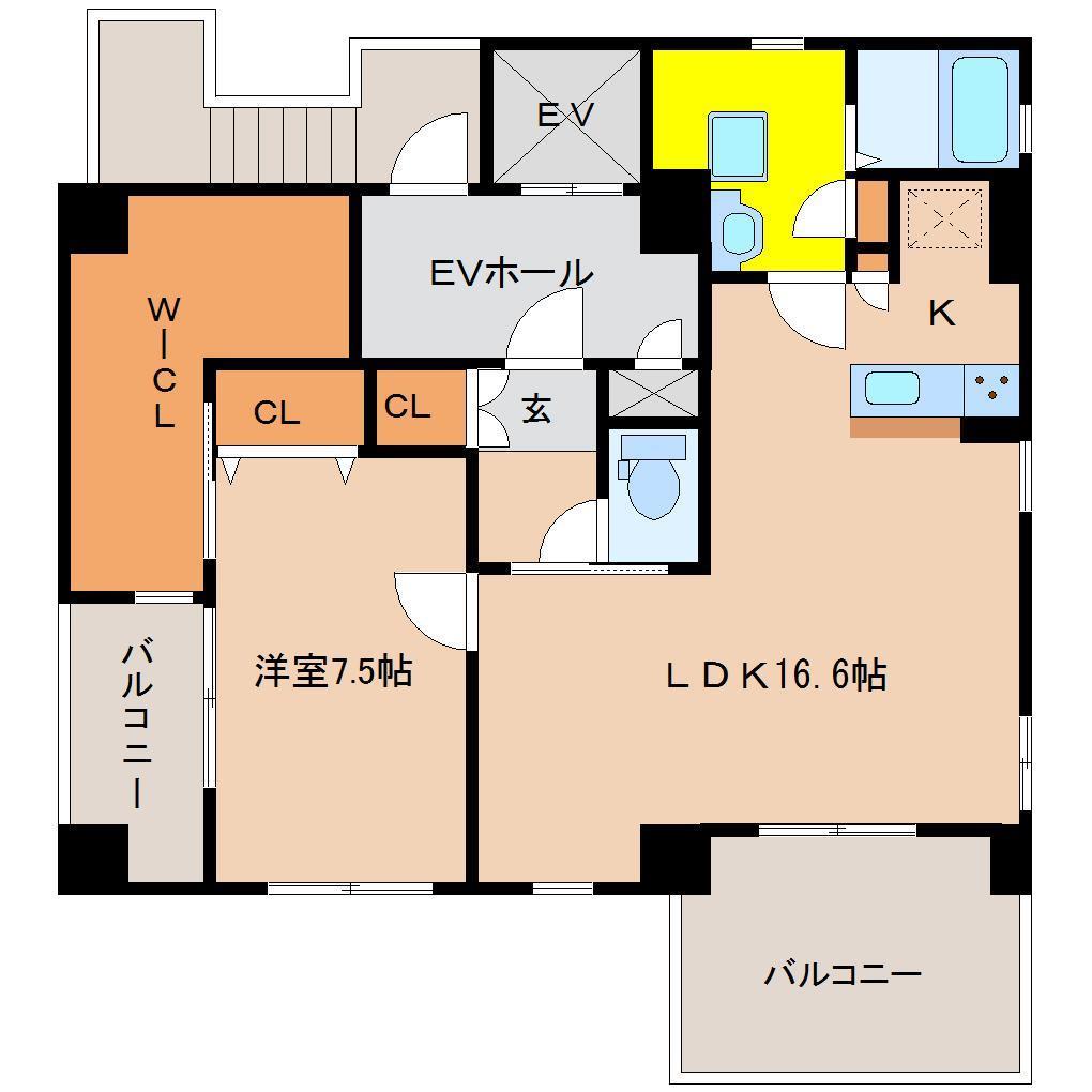 フェリス本町通りの間取り