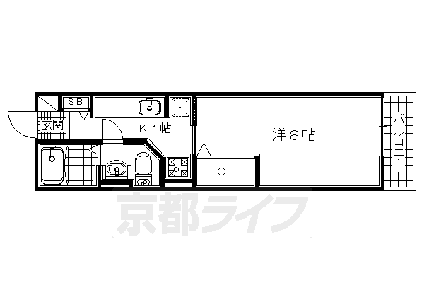 ヴォレ　メールの間取り