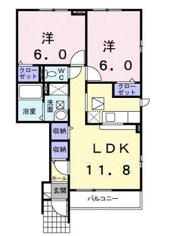 プルミエール１の間取り