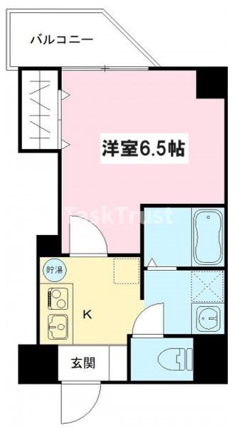 守口市滝井西町のマンションの間取り