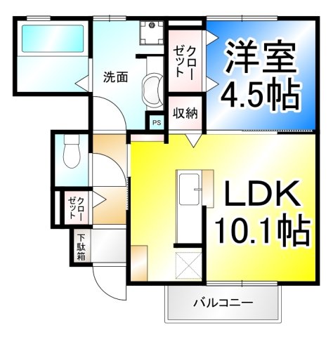 セジュール・マルベリィの間取り