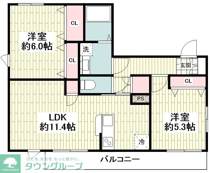 【ルーチェ鎌倉の間取り】