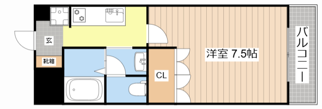 東近江市五個荘五位田町のアパートの間取り