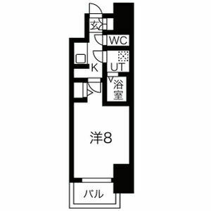 名古屋市中村区太閤のマンションの間取り