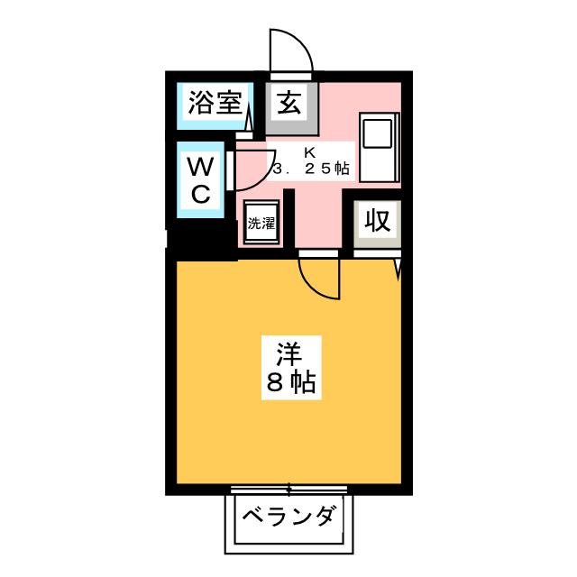 ボヌール大形山Ａの間取り