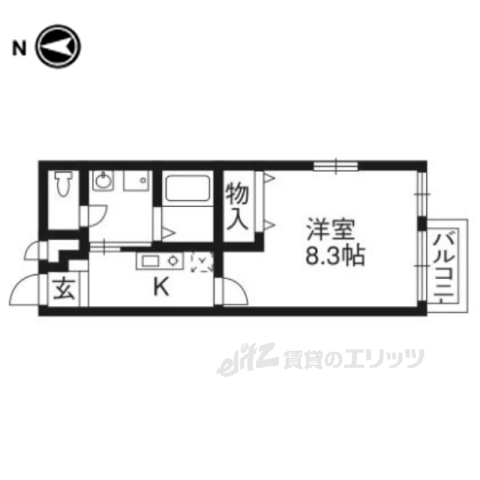 【アンプルールエアリーズの間取り】