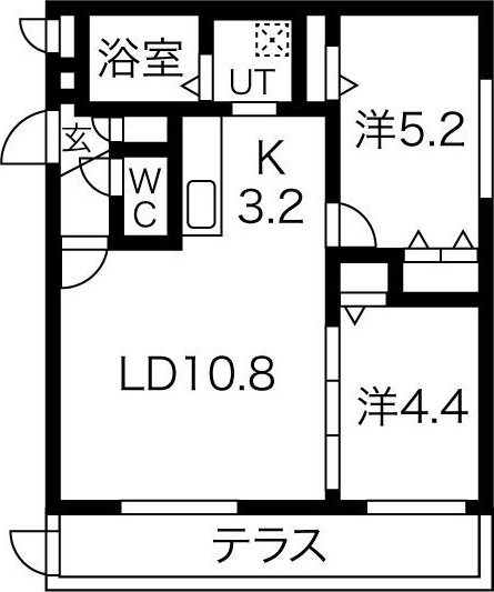 ライトベル北27条の間取り