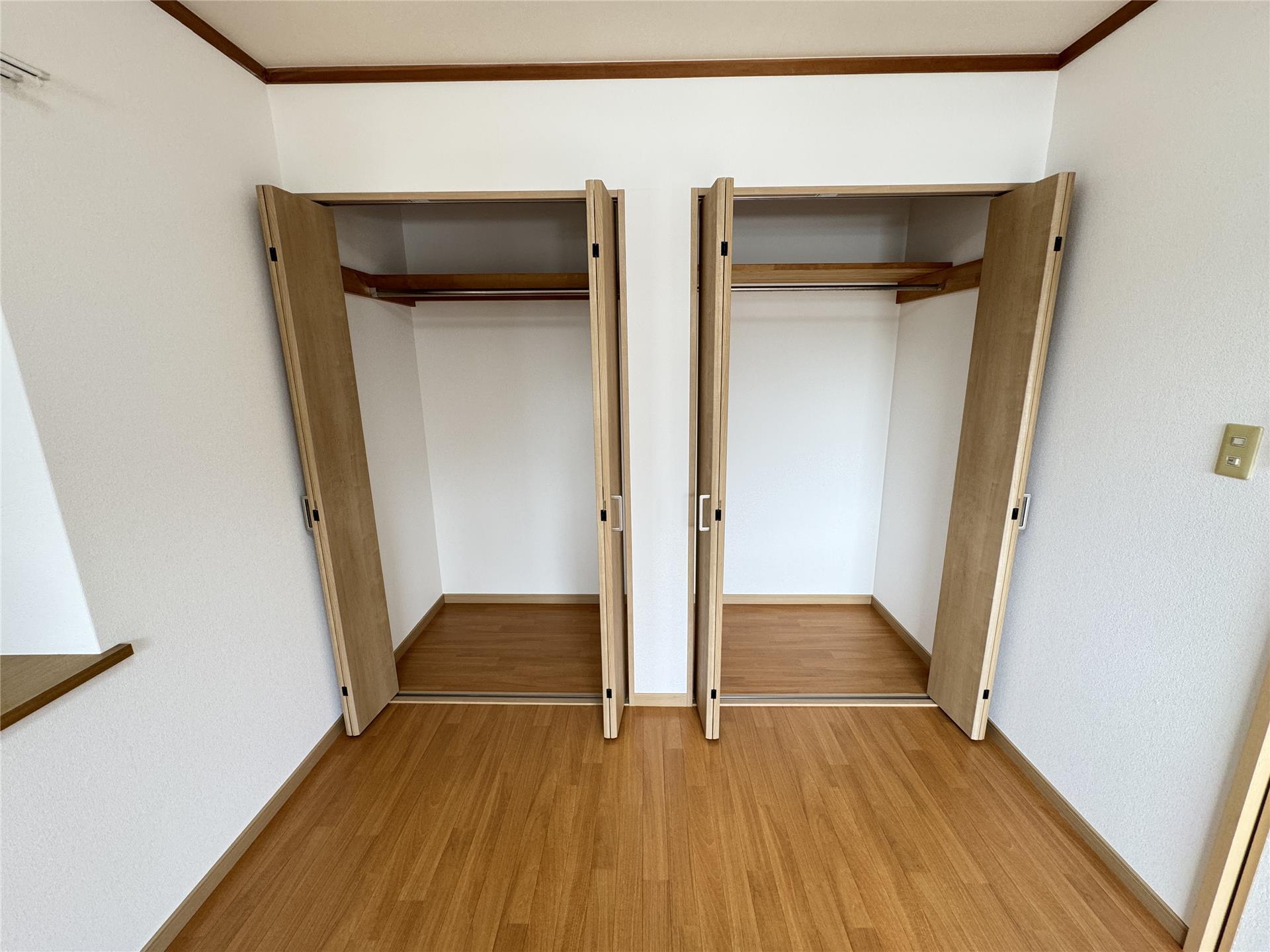 収納　広々とした収納があります♪