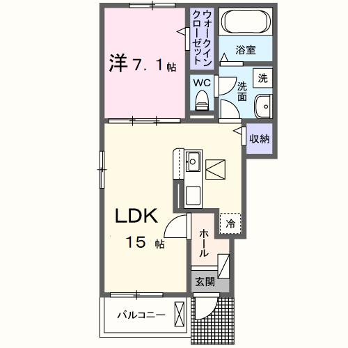 キング　パンプキンの間取り