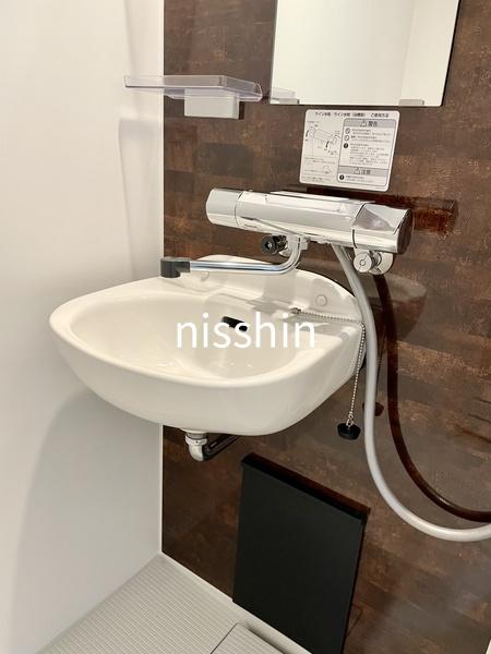 洗面設備　退去前のため前回募集時の参考写真です