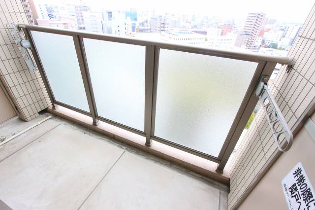 バルコニー　広く使えるバルコニーです