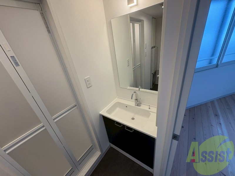 洗面設備　シャンプードレッサーで身支度もラクラクです！