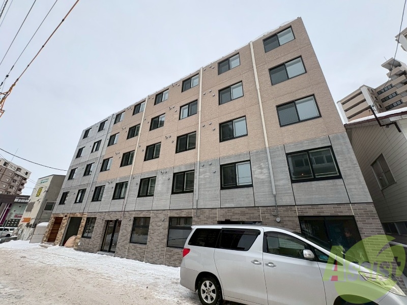 建物外観　「レブニーズ　ザ・レジデンス　月寒中央」