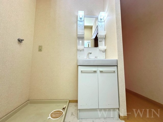 洗面設備　イメージ（同建物内別部屋の写真です）