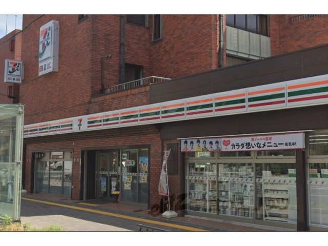 コンビニ　セブンイレブン京都西大路御池店（コンビニ）まで450m