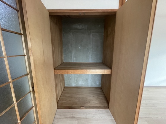 収納　※他号室の写真です。