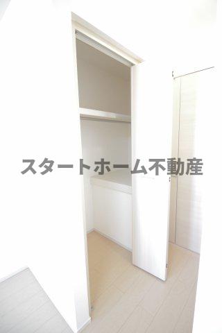 収納　収納のためのスペースです