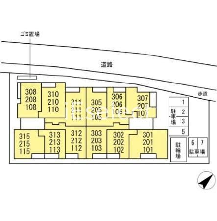 その他共有部分　配置図
