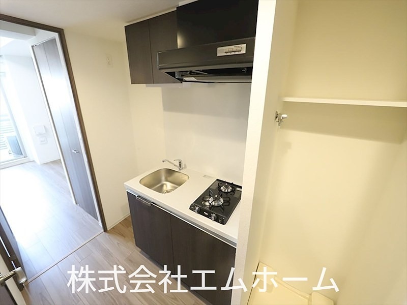 キッチン　システムキッチン　2口ガスコンロ