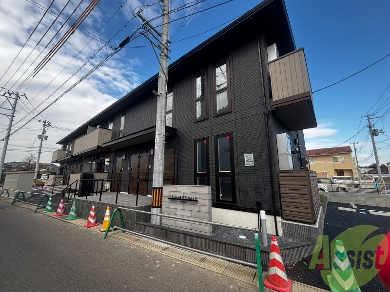 建物外観　宮城県仙台市太白区富沢西２「Ｄ－ＲＯＯＭ富沢西２丁目」