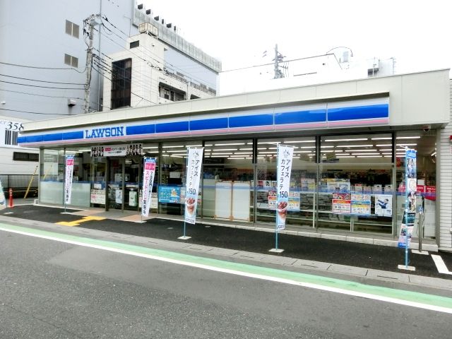 コンビニ　ローソン草加氷川店（コンビニ）まで520m