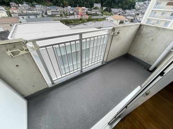 バルコニー　※別部屋の写真です